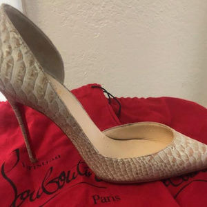 Christian Louboutin Snakekin Size 40